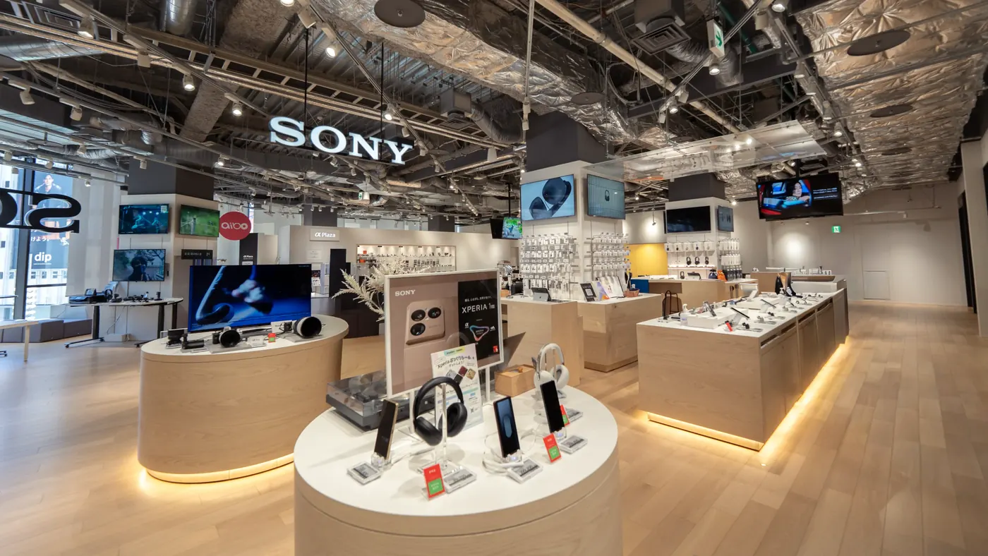 ソニーストア名古屋 店内